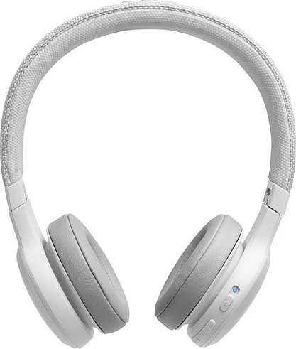 Kufje JBL Live 400BT, Bluetooth, on-ear, 24h, 3.5mm, të bardha