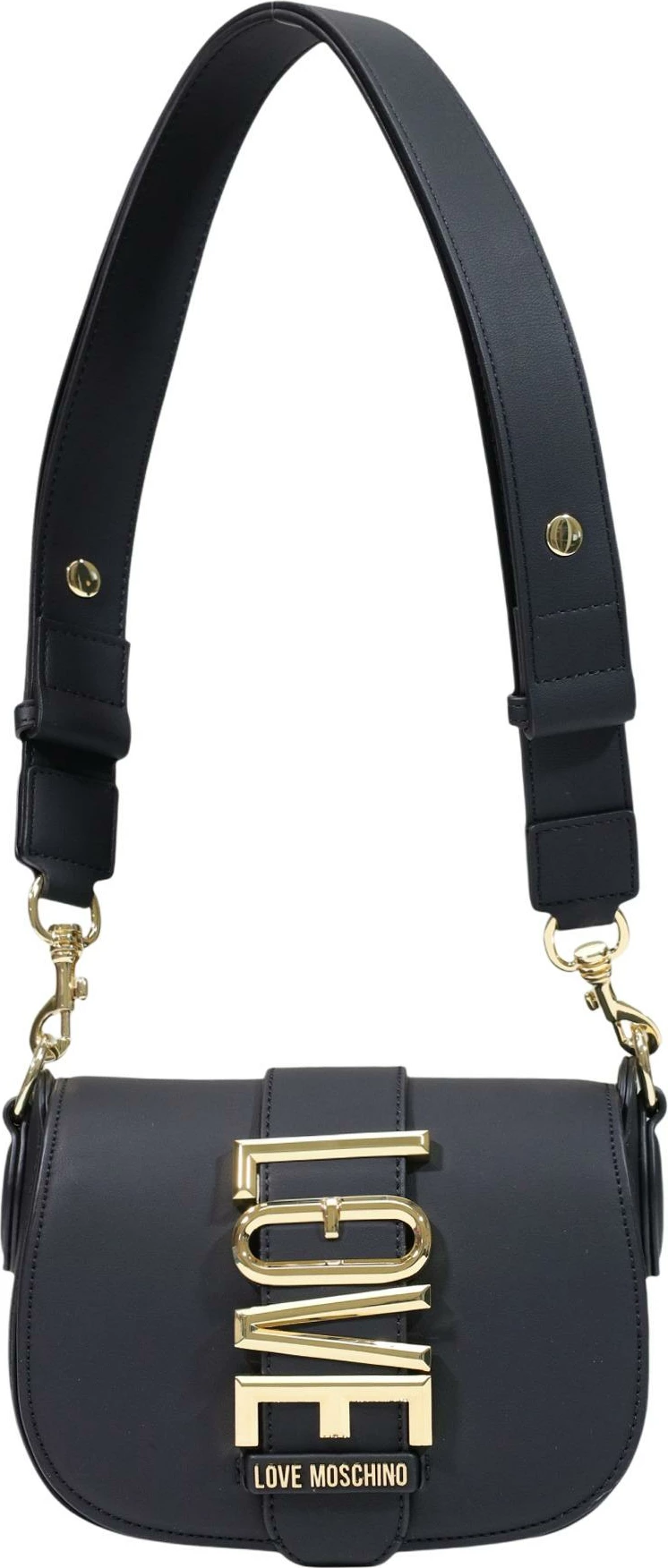 Çantë krahu Love Moschino JC4087PP për femra, e zezë