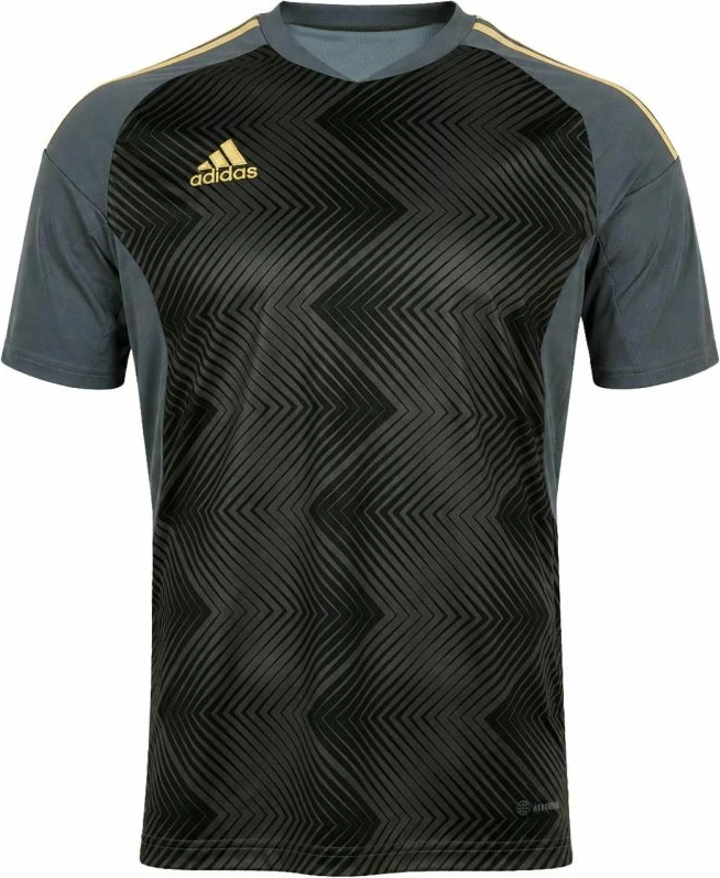 Fanellë meshkuj adidas miCond22 HB5392, gri-e zezë