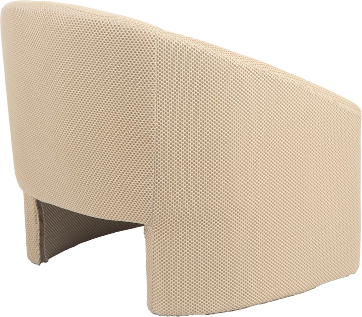 Fotelë Mordak, ngjyrë bezhë, 82x72x74cm