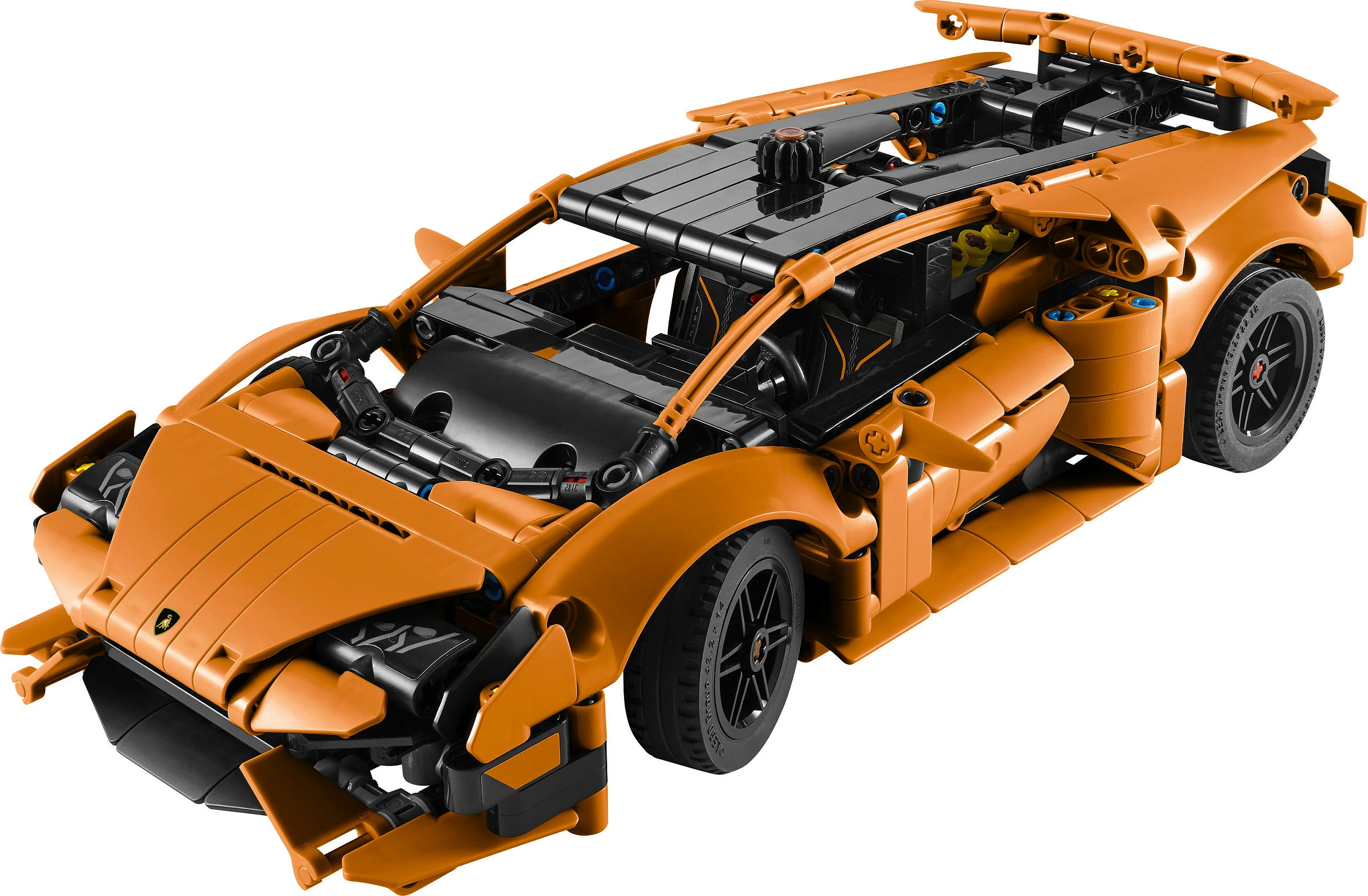 Set LEGO Technic Lamborghini Huracán Tecnica 42196, 806 copa, 9+, portokalli