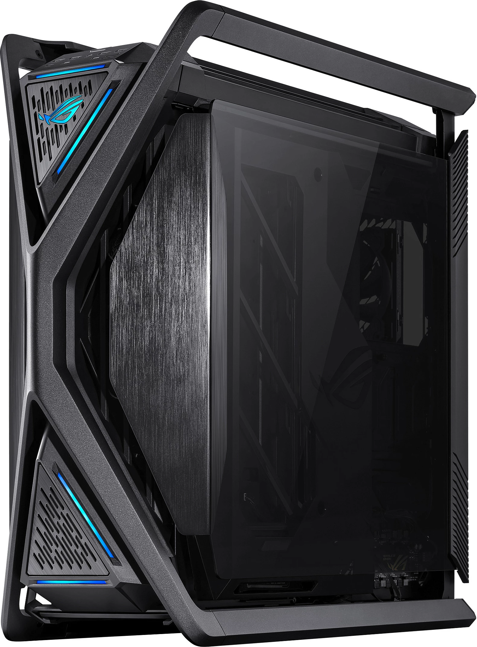 Kasë ASUS ROG Hyperion GR701 BTF Edition, Tower, RGB, xham i temperuar, e zezë/transparent