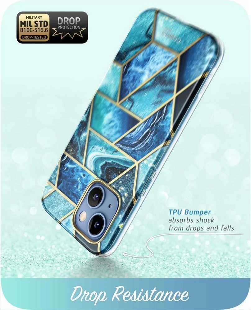 Mbështjellës Supcase Cosmo për iPhone 14 Plus, Blu