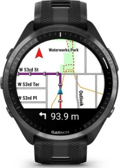 Smartwatch Garmin Forerunner 965, 47 mm, AMOLED, 32 GB, i zi