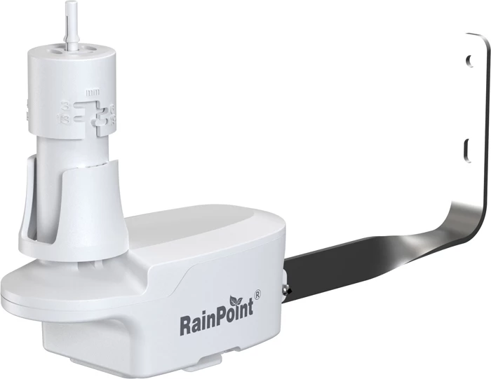 Sensor shiu RainPoint ICS044L, me kabllo 5 m, ndjeshmëri 3/6/13/19 mm, set montimi, i bardhë