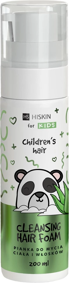 Shkumë për trup dhe flokë për fëmijë HiSkin Aloe, 200ml