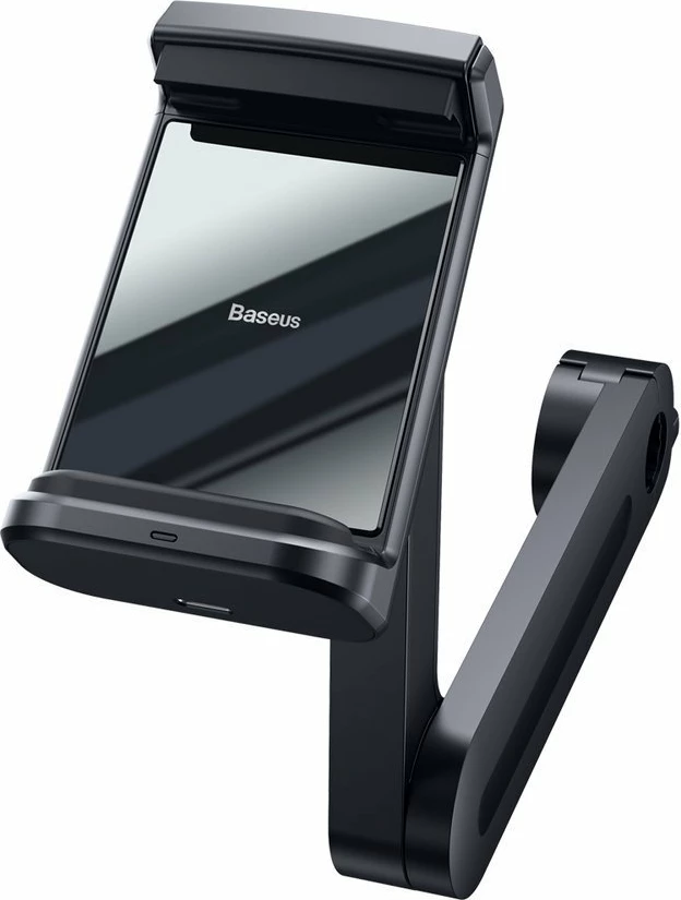 Mbajtës telefoni për makinë Baseus WXHZ-01 me karikues wireless 15W, i zi