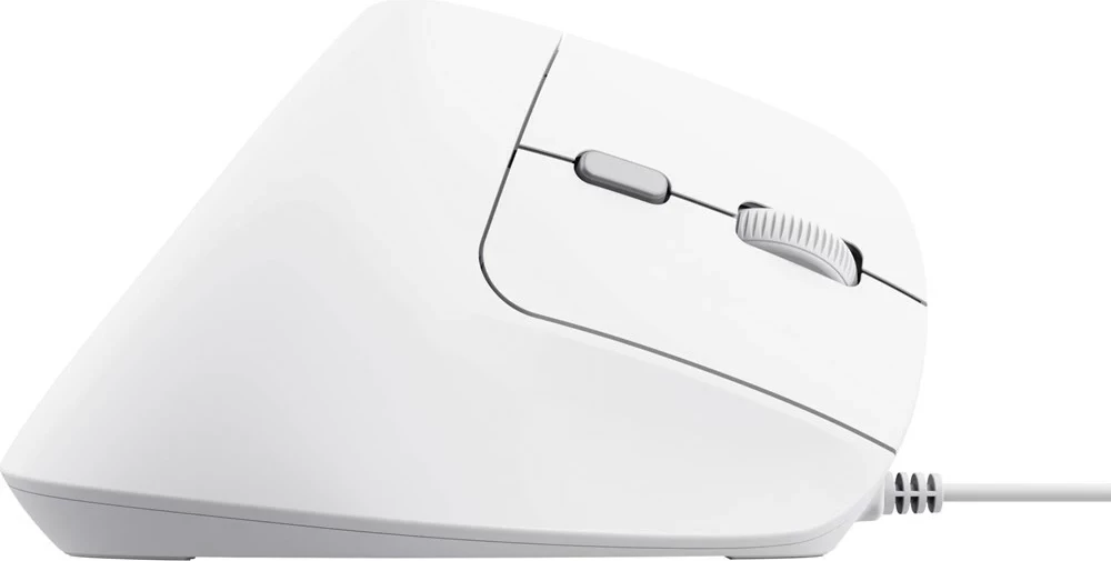 Maus Trust Bayo II, për zyre, 2400 DPI, i bardhë