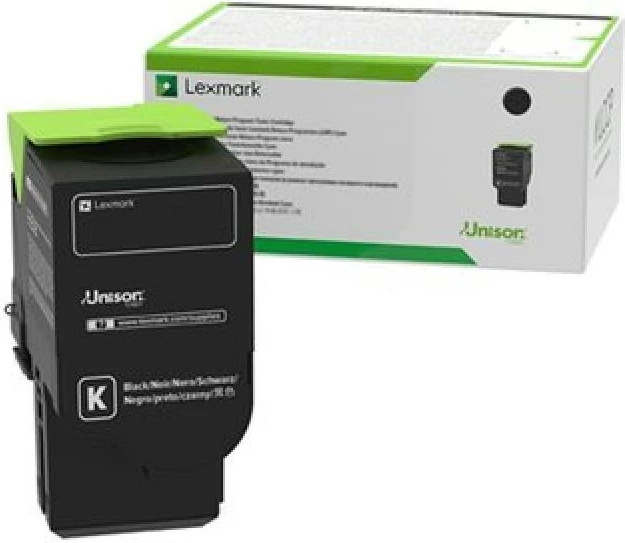 Toner, Lexmark 78C2UKE rendiment i lartë 9,750–23,700 faqe, i zi