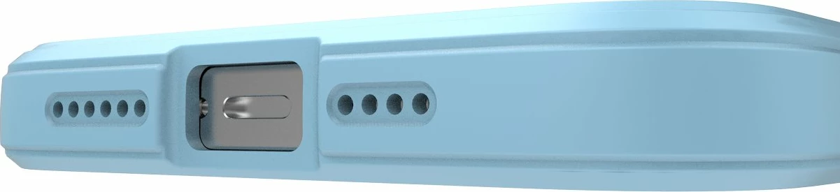 Mbështjellës Hurtel Magic Shield Case për iPhone 14 Plus, fleksibil, i blinduar, Blu e çelët