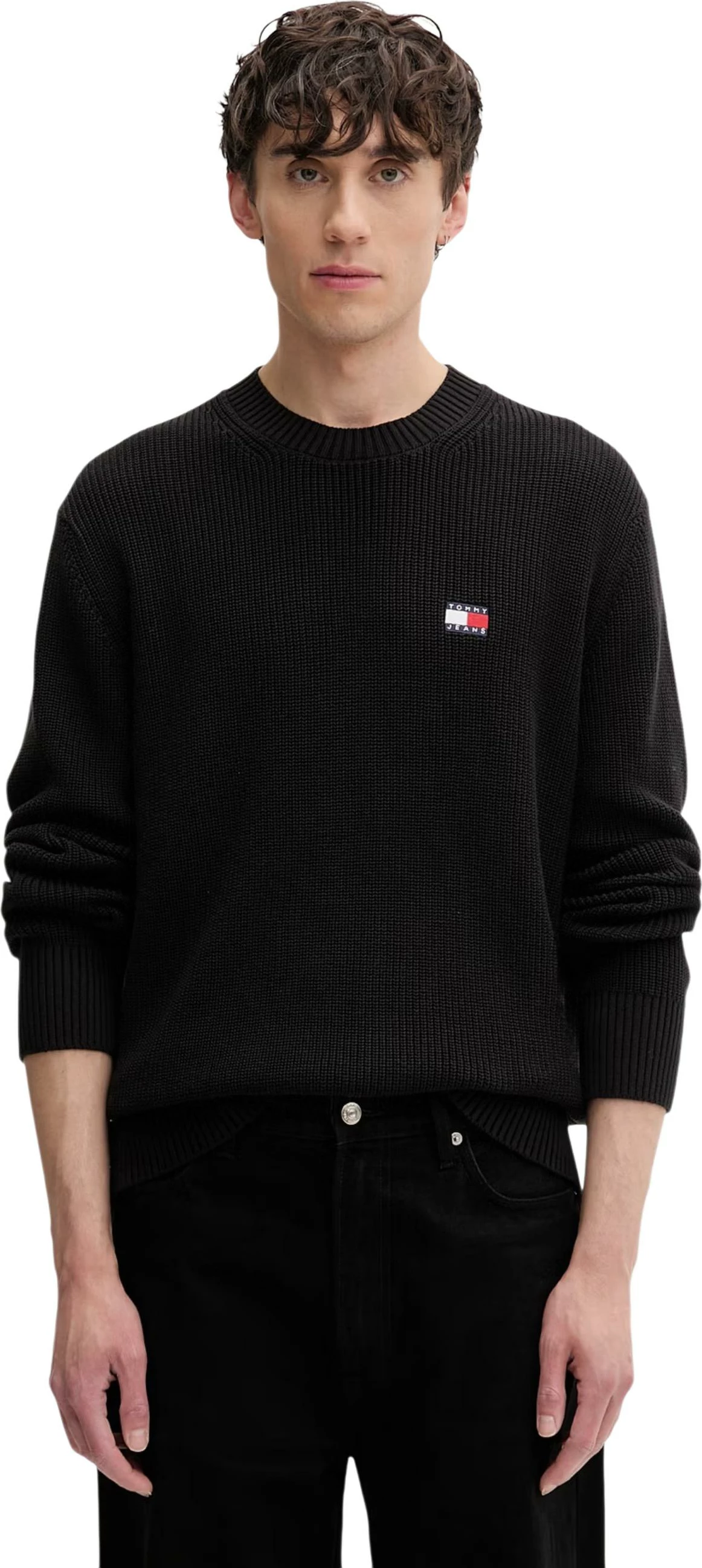 Duks për meshkuj Tommy Hilfiger Jeans DM0DM20923, i zi