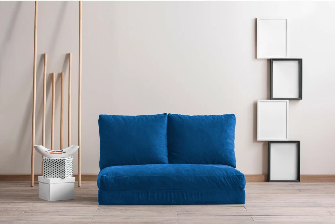 Divan-krevat dy ulëshe, ngjyrë e kaltër, Atelier del Sofa, Taida