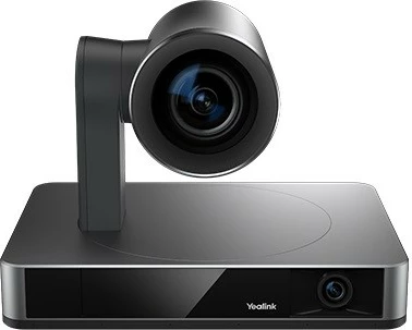 Kamerë PTZ, Yealink, UVC86, 4K Ultra HD, USB, auto‑framing dhe ndjekje e folësit/prezantuesit, e zezë