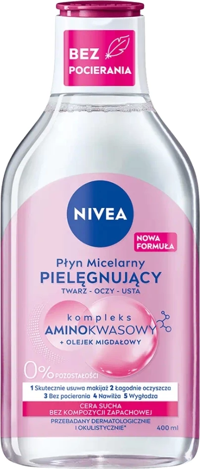 Ujë micelar për femra Nivea MicellAir Skin Breathe Caring, 400ml