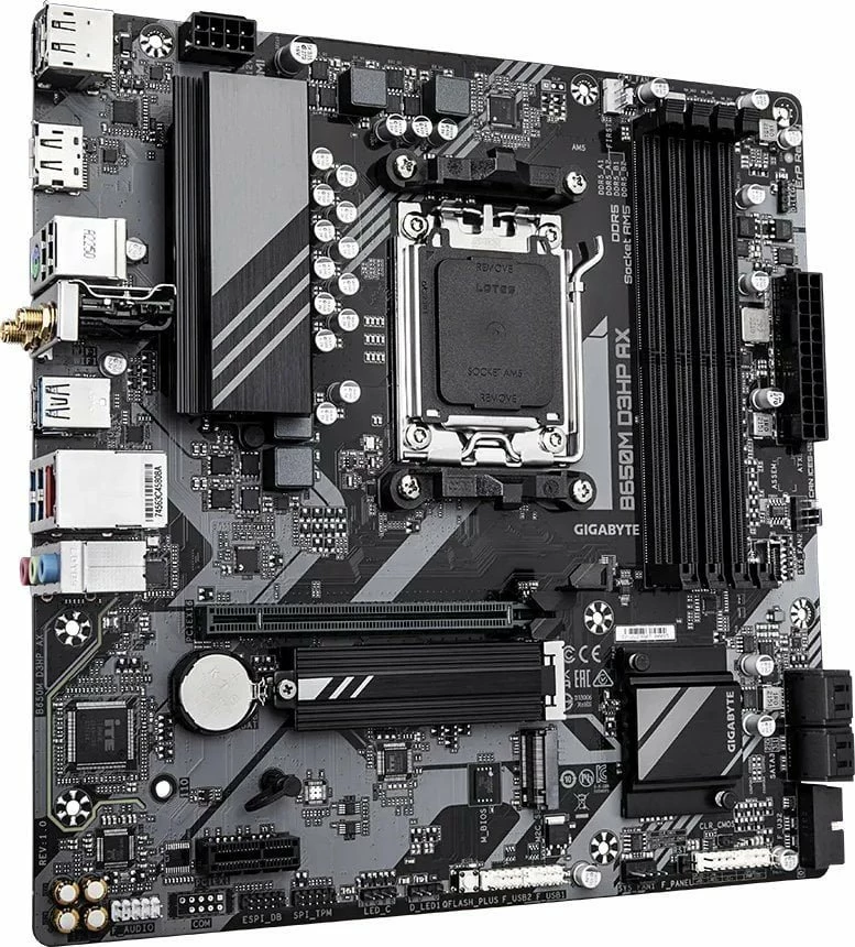 Pllakë amë Gigabyte B650M D3HP AX Micro-ATX, DDR5, Wi‑Fi 6E