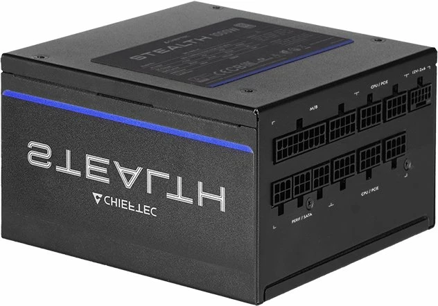 Furnizues rryme (PSU) Chieftec Stealth SPX-1000-FC 1000W 80 Plus Platinum, ATX 3.1, full modular, i zi