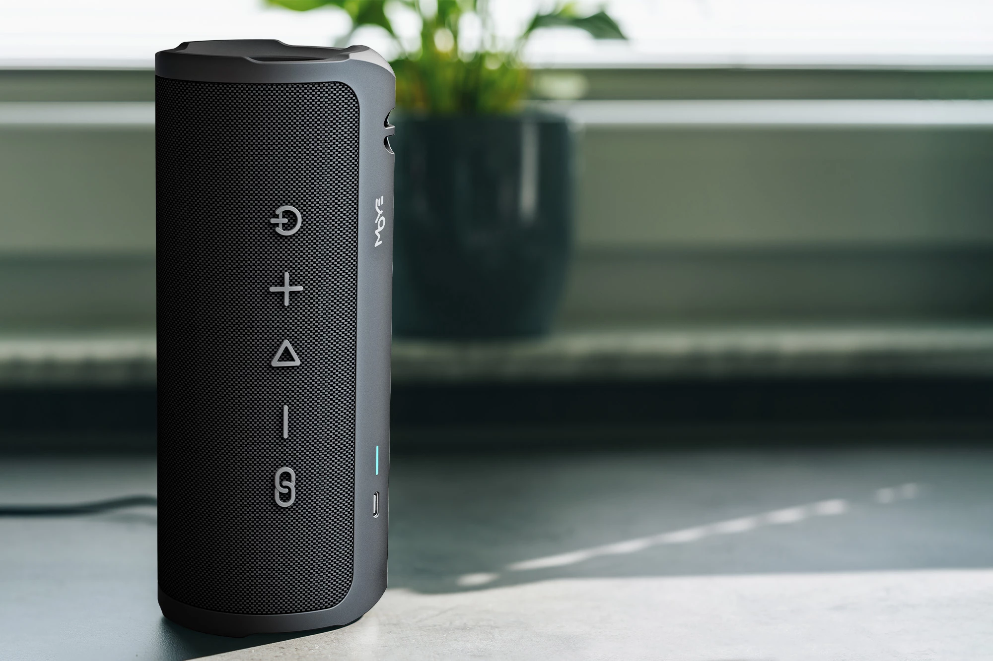 Altoparlant Bluetooth Moye Beat 30W, 12 orë, 4000mAh, IPX7, i zi