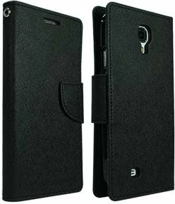 Mbështjellës Goospery Fancy Diary për HTC One A9, me kapak, me xhepa për karta, i zi