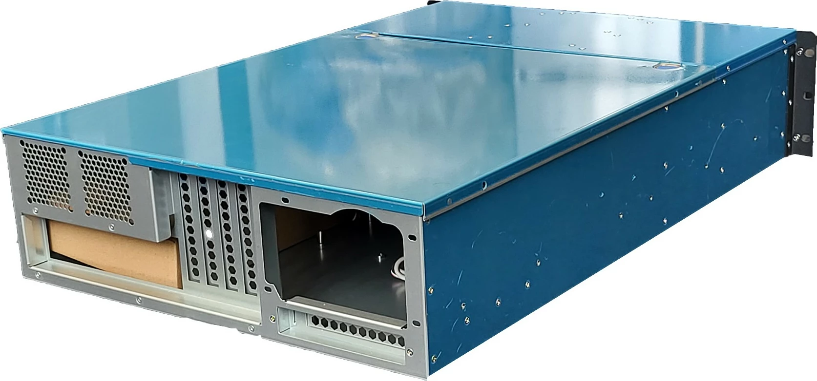 Kasë serveri Realpower RPS19-G3380, 3U, ATX, 4x3.5", e zezë