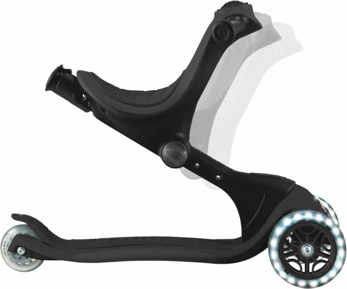 Trotinetë me ulëse Globber GO•UP DELUXE LIGHTS 3-në-1 për fëmijë