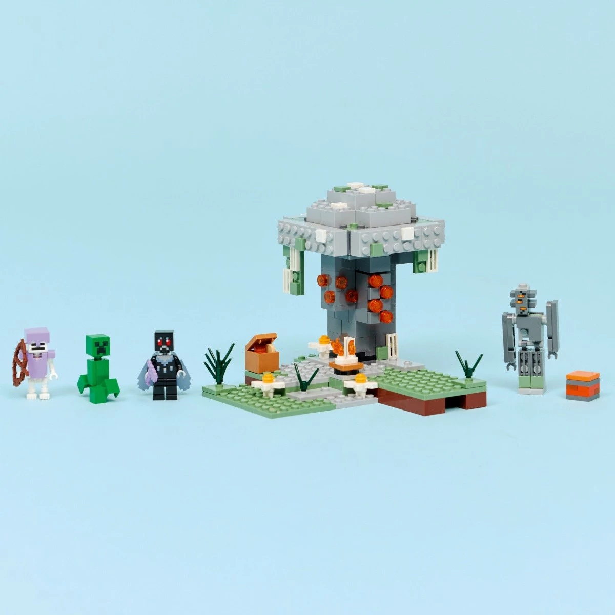 Set ndërtimi, LEGO Minecraft, 21586 The Pale Garden, 243 pjesë, 7+