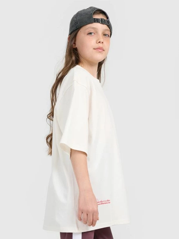 Maicë për fëmijë 4F, e bardhë