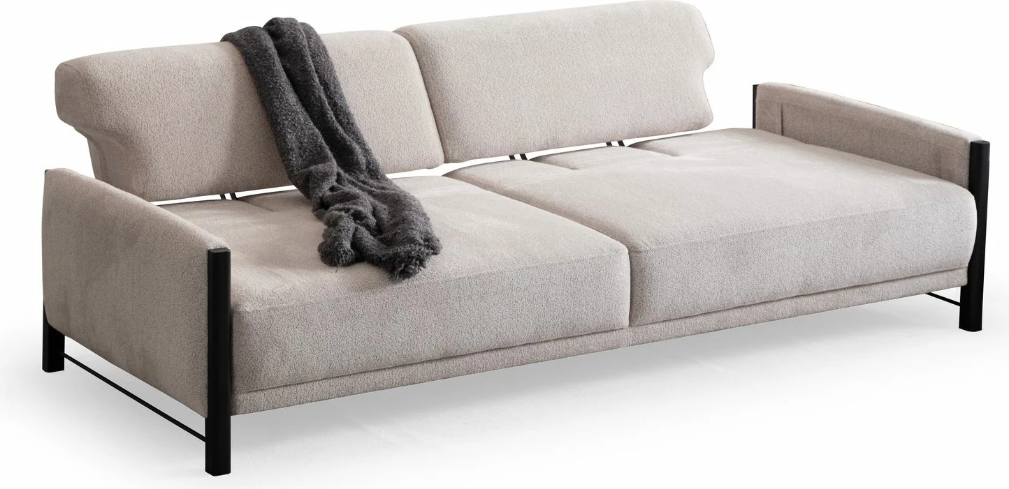 Divan treshe Nora, bezhë, Atelier del Sofa