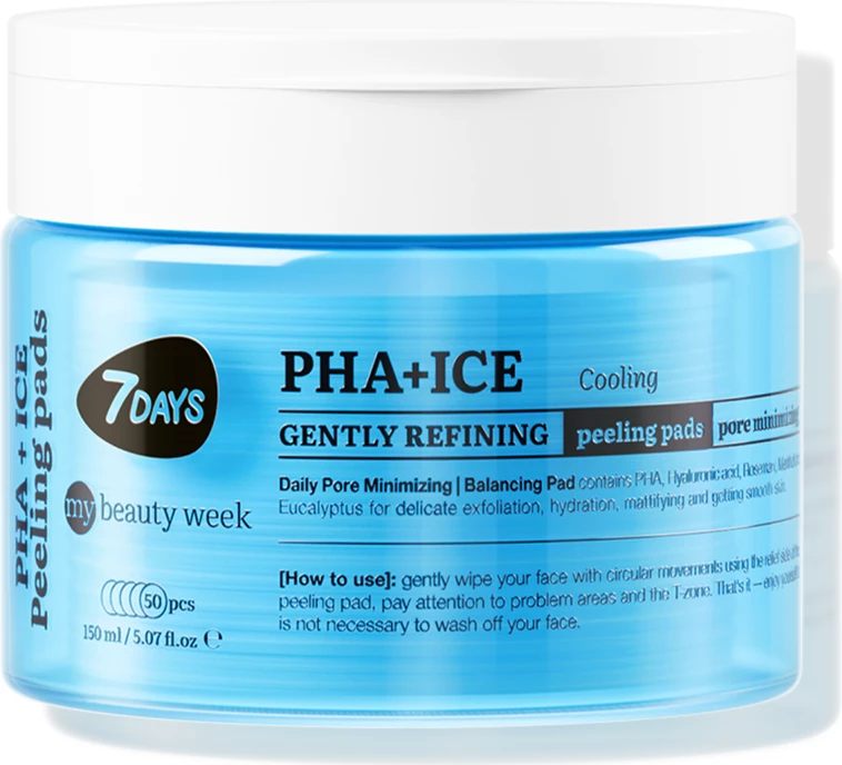 Peeling Pads 7days PHA+ICE, 50 copë