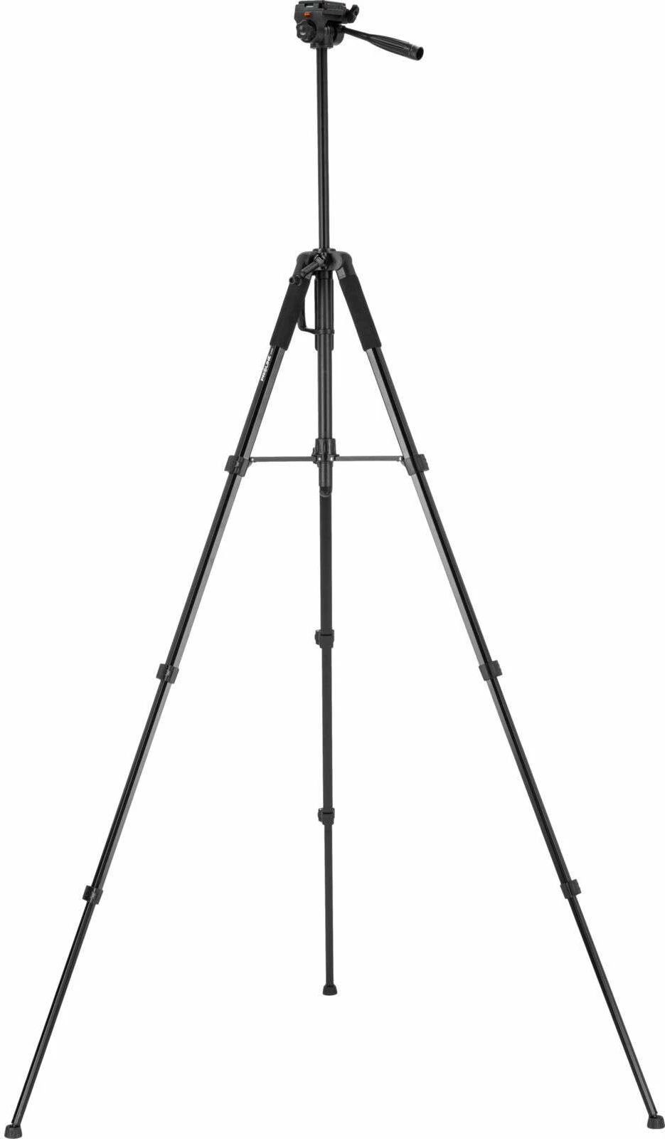 Tripod teleskopik për laser PROLINE 15159, 58-203 cm, 1/4\" + 5/8\" (me adapter), me mbajtëse telefoni