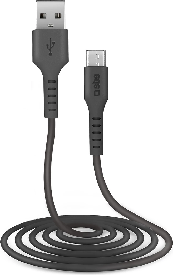 Kabllo USB-A në Micro-USB SBS TECABLEMICRO2K, 2 metra, e zezë