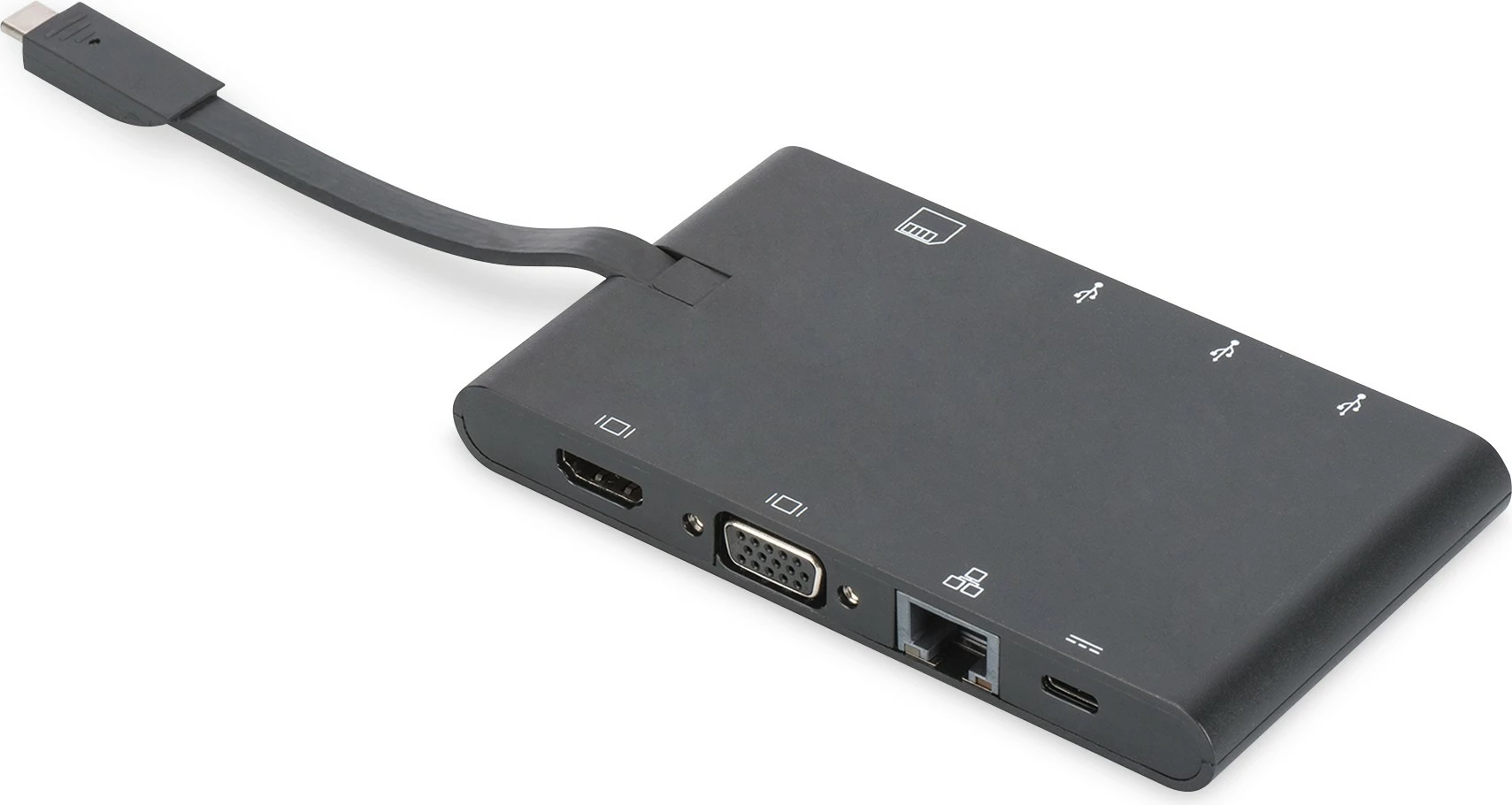Stacion docking Digitus Universal Travel, USB Type-C, i zi