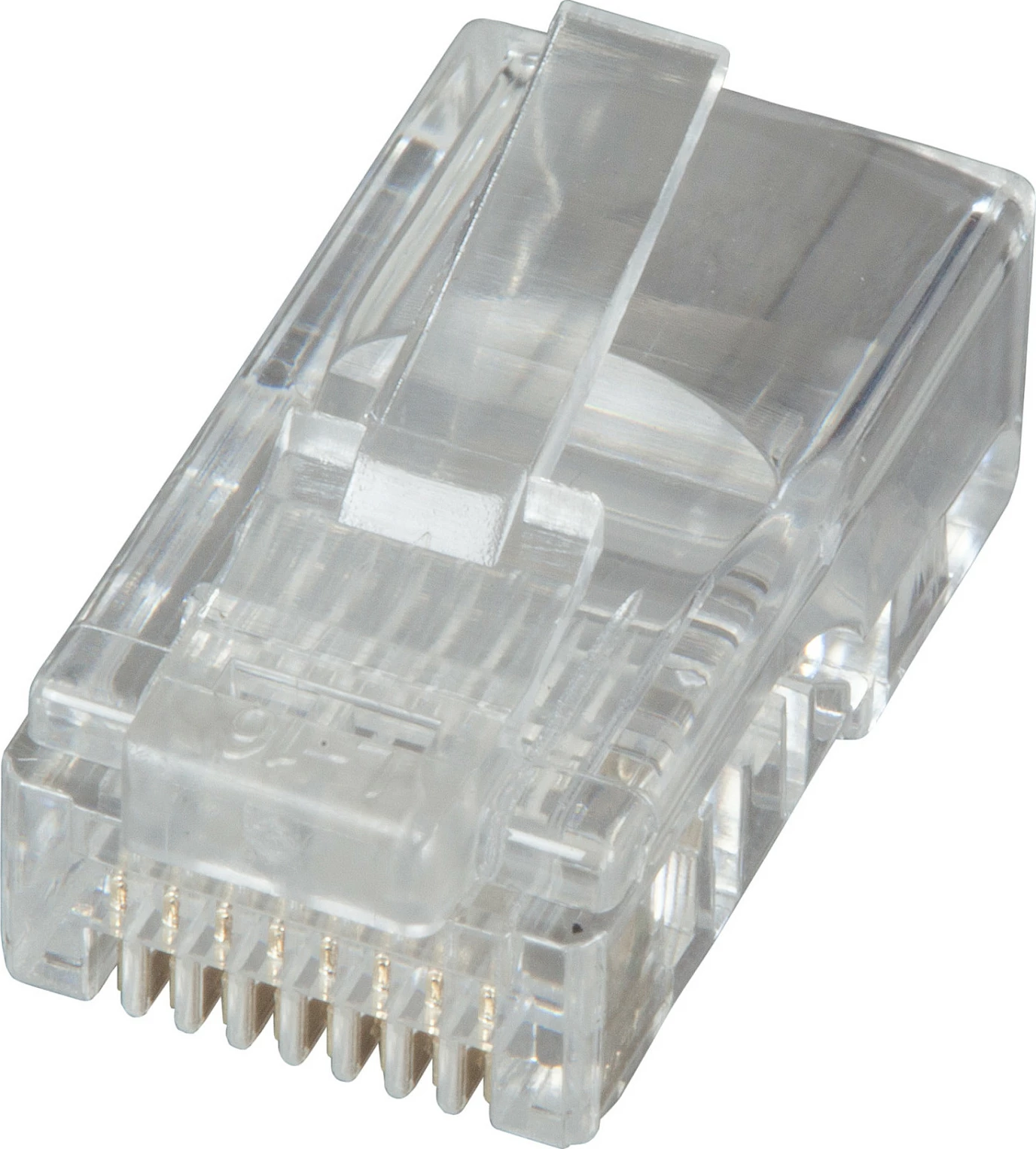 Konektor RJ45 EFB Elektronik, Cat.6 UTP, 100 copë, transparent