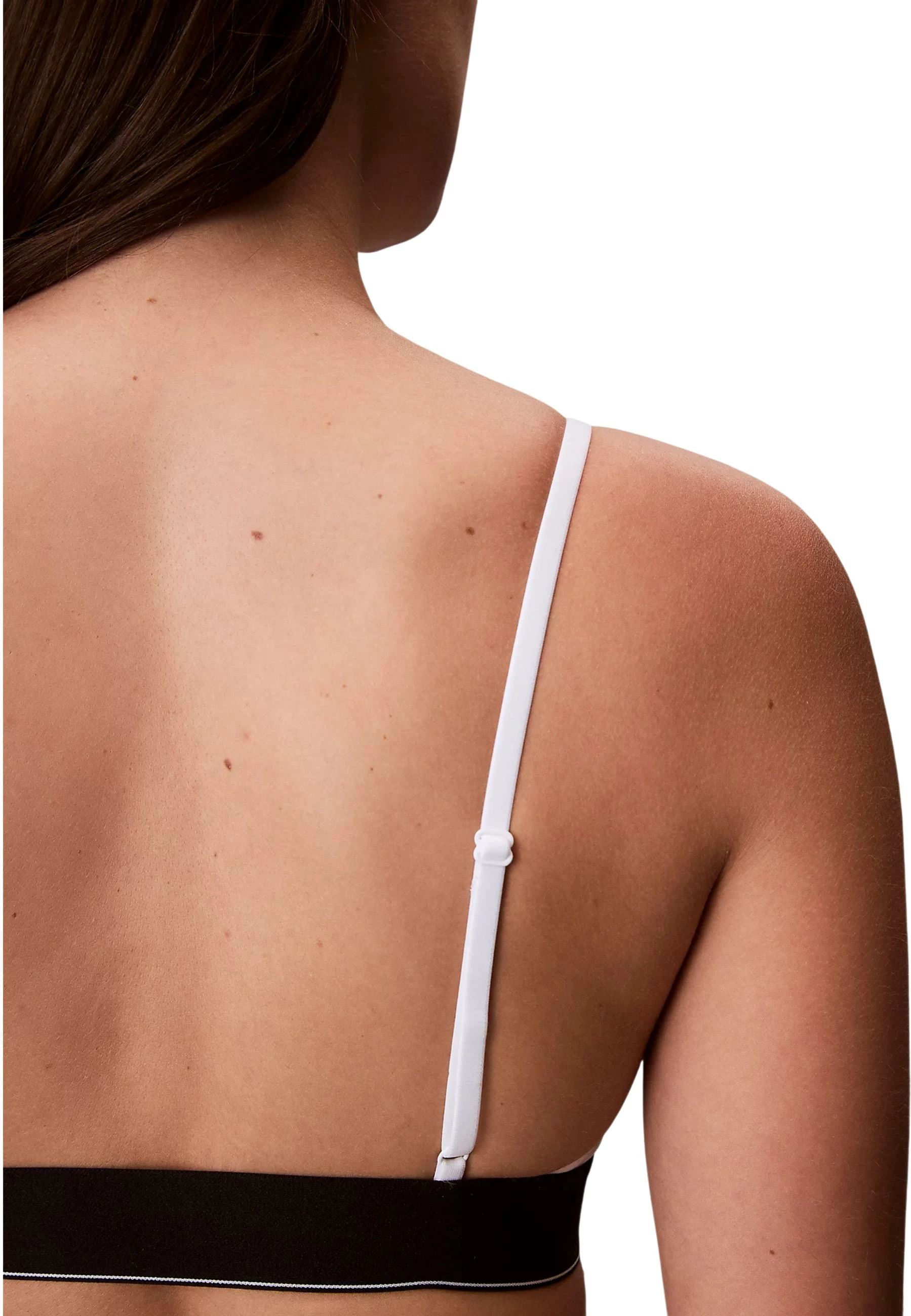 Sutjenë bralette për femra Calvin Klein Underwear LV00QF8814, e bardhë [Madhësia: L]