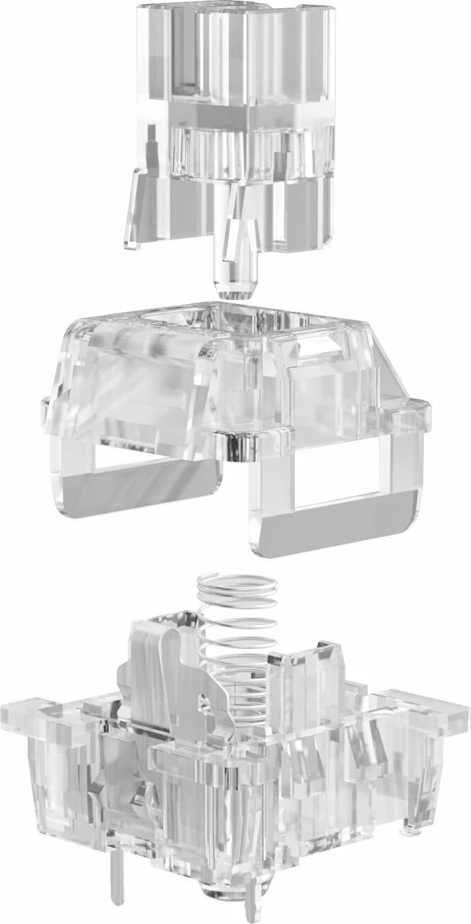 Switch Redragon A113 HP2 Panda, 3-pin Cherry MX kompatibil, i para-lubrifikuar, transparent
