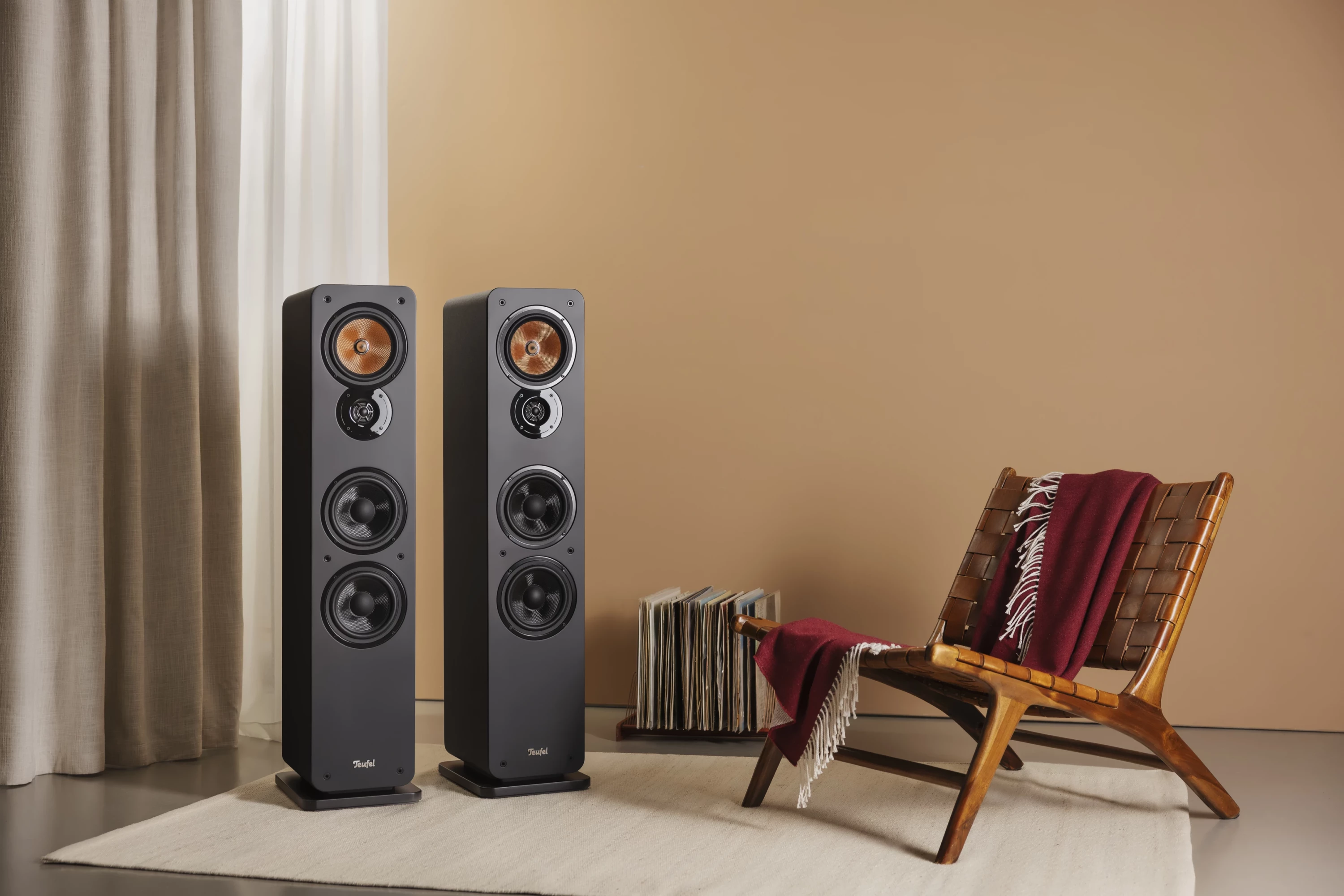 Altoparlantë Teufel Ultima 40 set, të zi