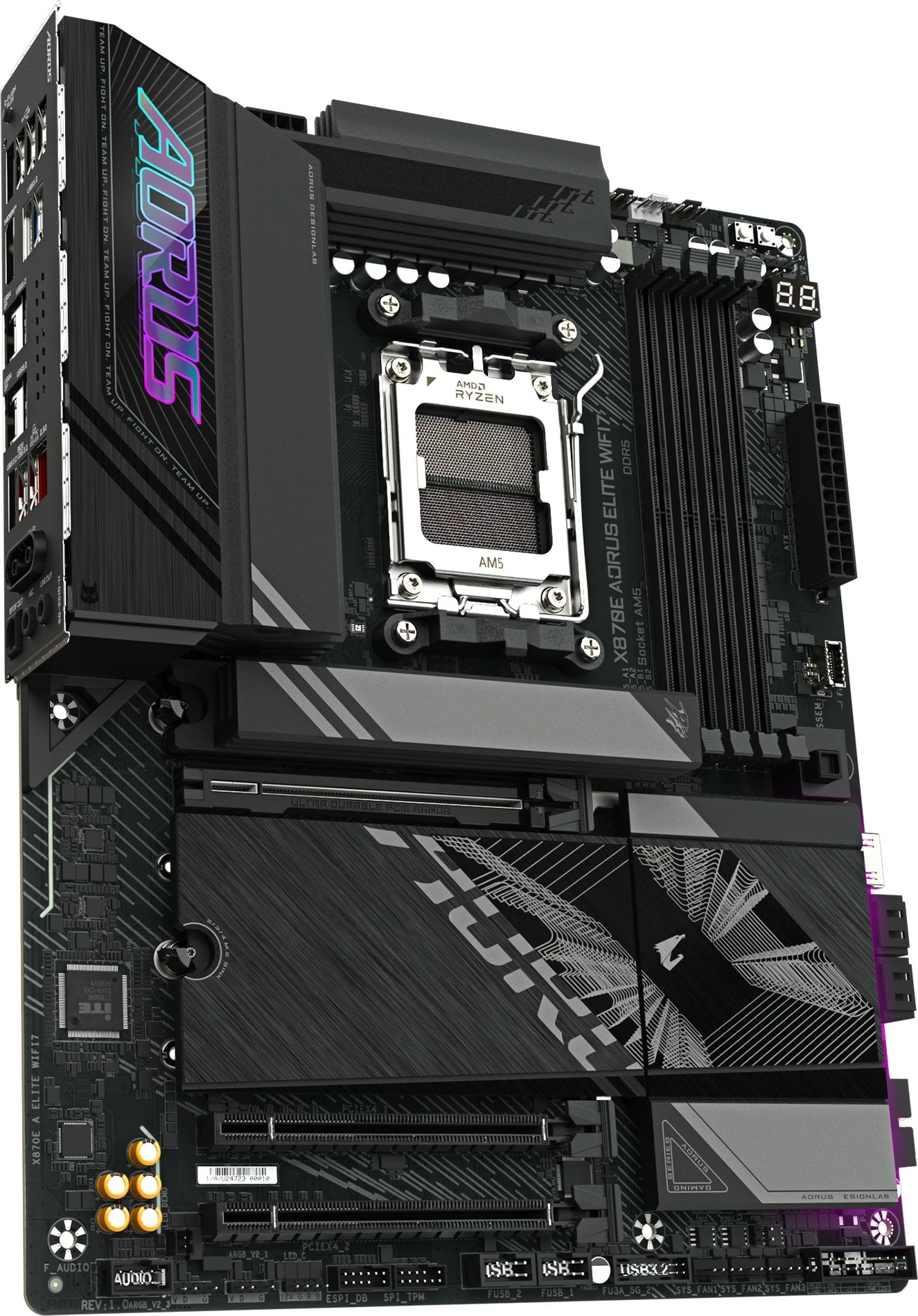 Pllakë amë Gigabyte X870E A ELITE WIFI7, Socket AM5, DDR5, Wi-Fi 7
