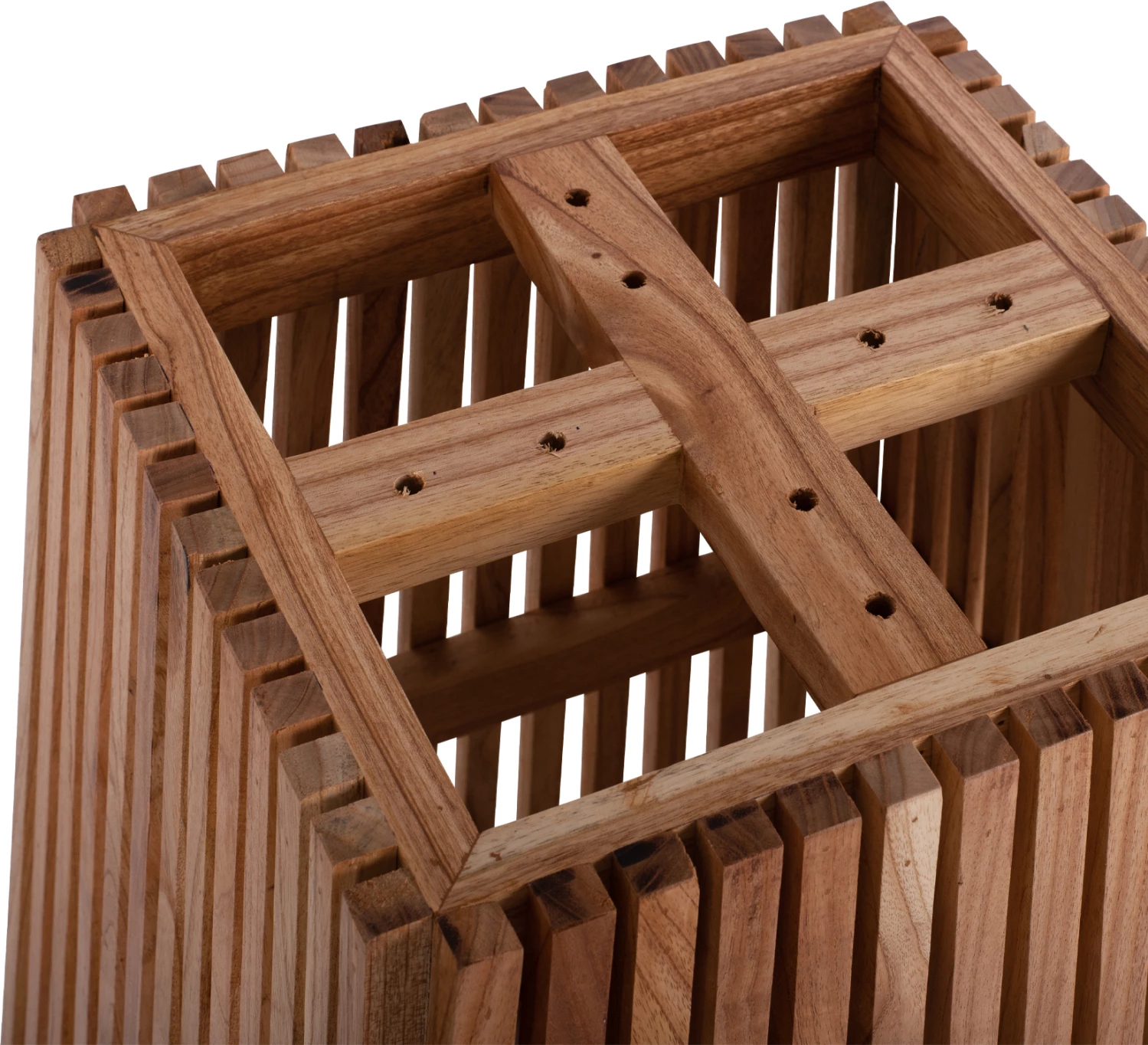 Bazë tavoline katrore për brenda, dru MINDI, FH9460.01, 60x60x75H cm