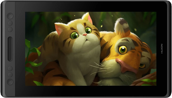 Tablet grafik me ekran, Huion Kamvas Pro 13 GT133, 13.3" FHD 1920x1080 IPS, 120% sRGB, 8192 nivele presioni, stilolaps PW507 me tilt