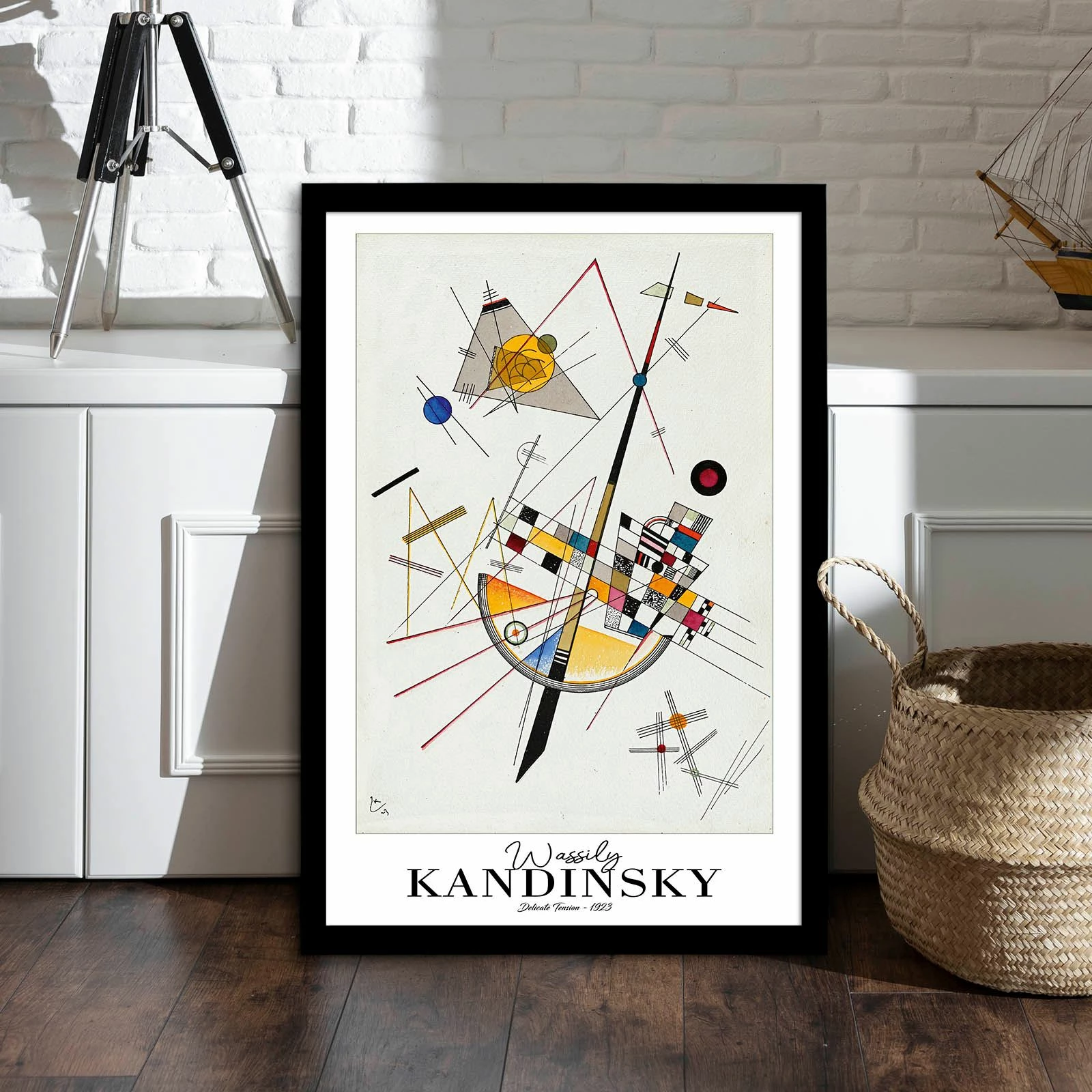 Pikturë dekorative me kornizë Wallity, 4262SYHKANDINSKY-022