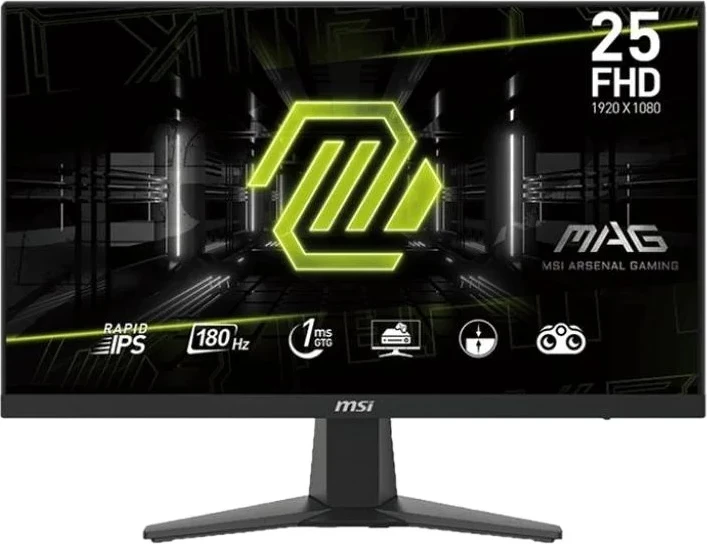 Monitor MSI MAG 256F, 24 inch, Full HD, 180Hz, i zi