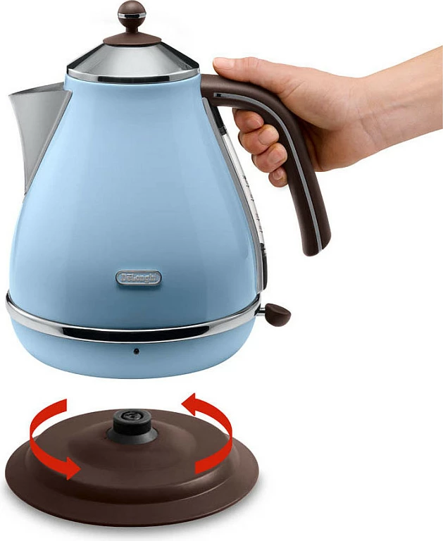 Çajnik elektrik De’Longhi KBOV 2001.AZ, 1.7L, 2000W, blu