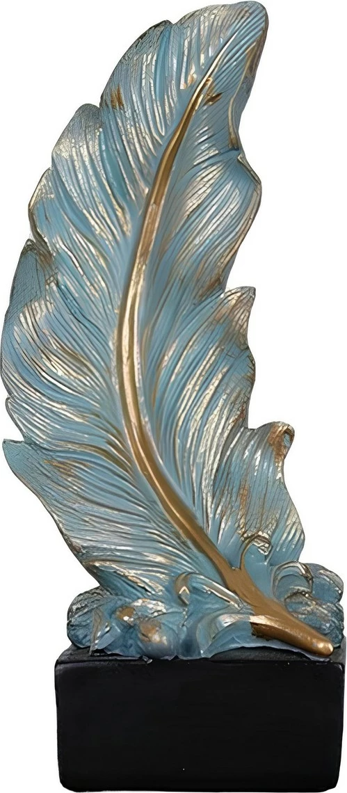 Objekt dekorativ, ngjyrë mint, Evila Originals, CY0363, 30x10cm