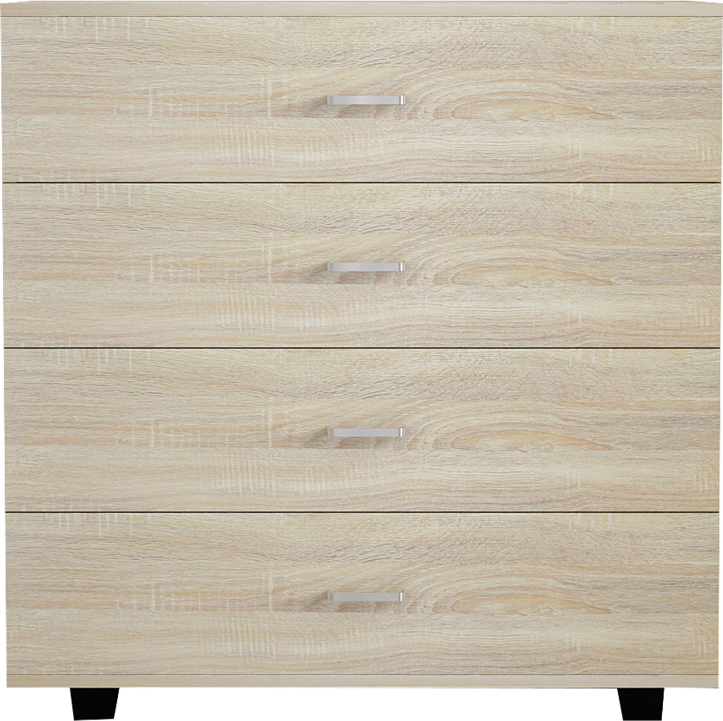 Komodinë me 4 sirtarë, sonoma, melaminë, FH8996.01, 80x40x83H