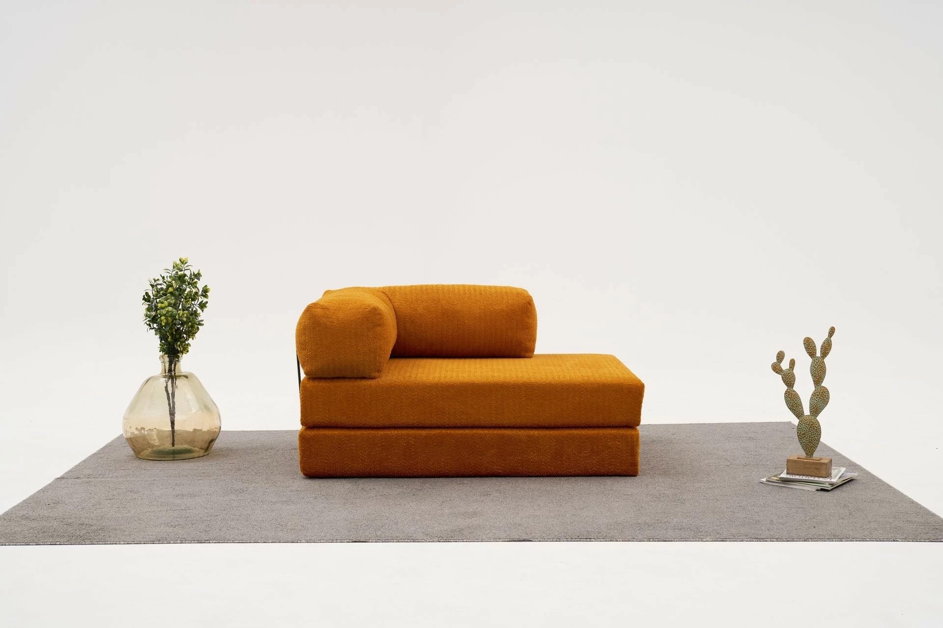 Divan 2-vendësh Atelier del Sofa, Comfort, portokalli