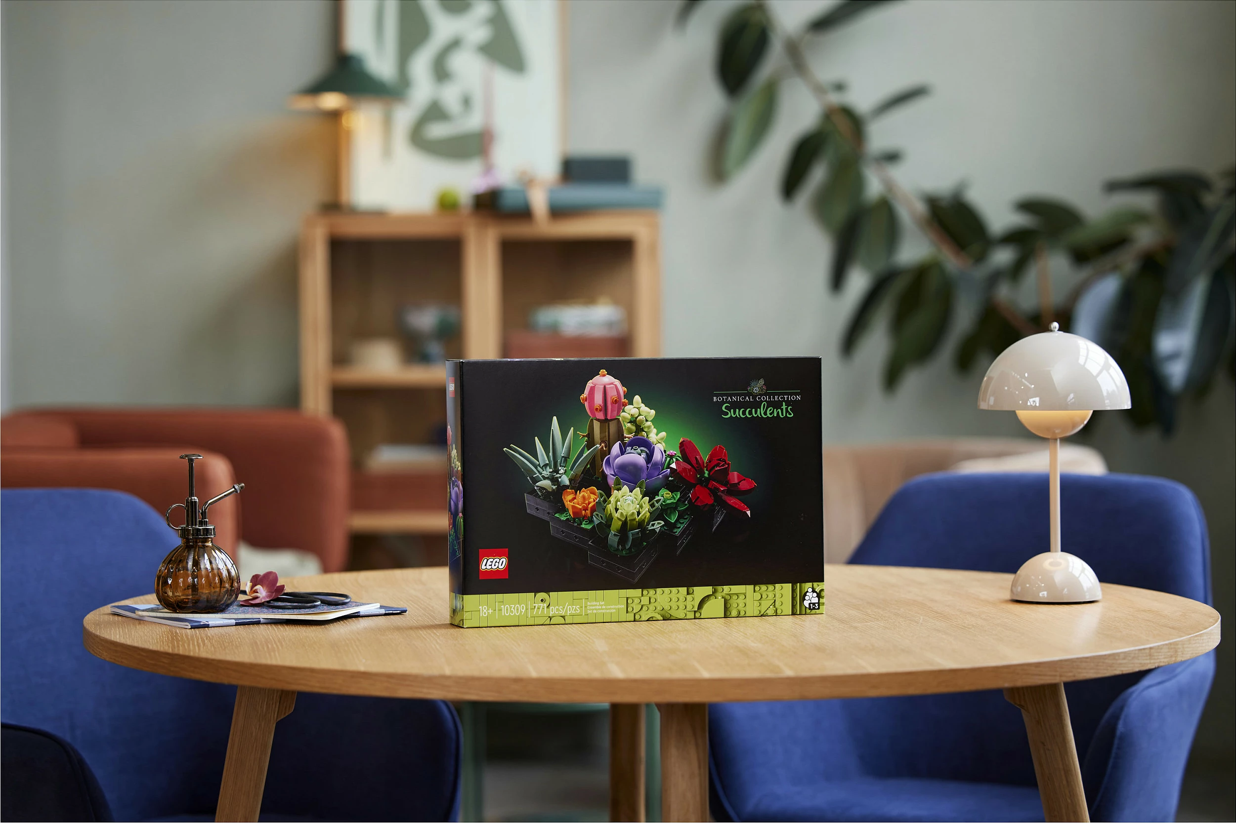 Set ndërtimi LEGO Botanicals Succulents 10309, 771 copë, 18+, multikolor