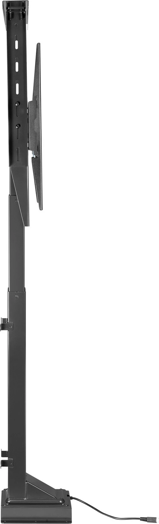 Mbajtës televizori me lift elektrik EQUIP 650606, 37-65", VESA 200x200-600x400, 50 kg, me telekomandë, i zi