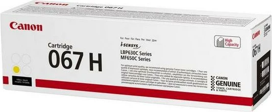 Toner Canon 067H (5103C002) rendiment i lartë 2350 faqe verdhë