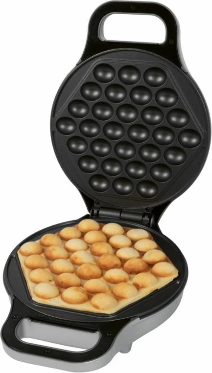 Aparat për bubble waffle Clatronic WA 3772, argjendtë