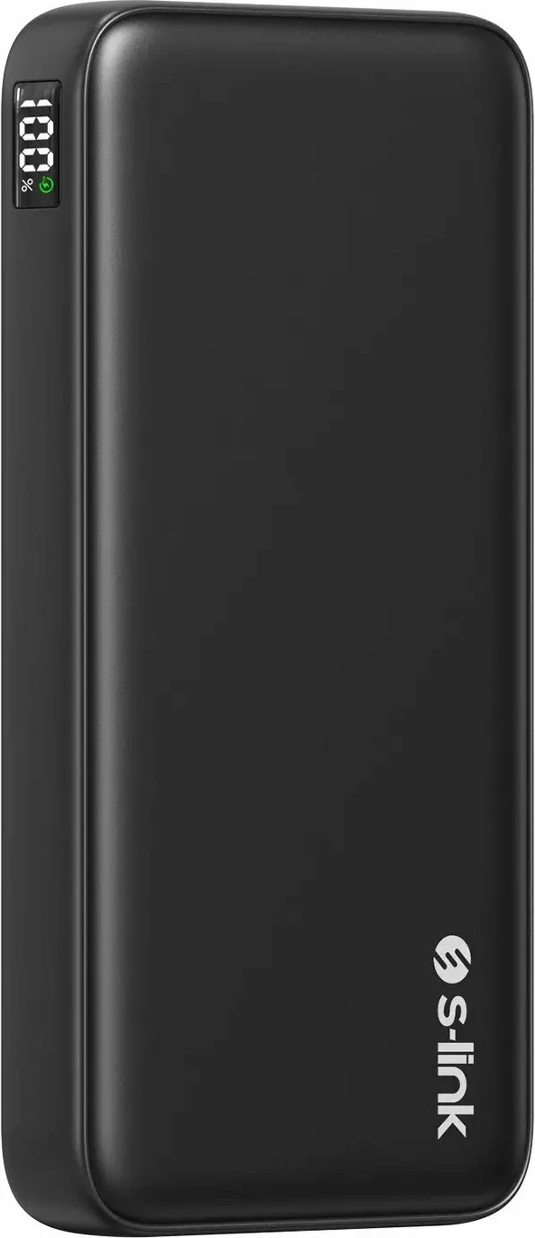 Powerbank S-link P311L 10000mAh 22.5W me display LED, 2x USB-A/USB-C, i zi
