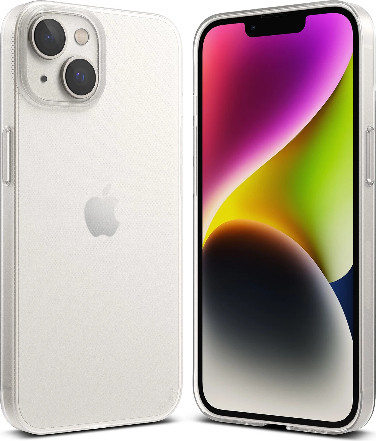 Mbështjellës Ringke Slim për iPhone 14 Plus, ultra i hollë, gjysmë-transparent